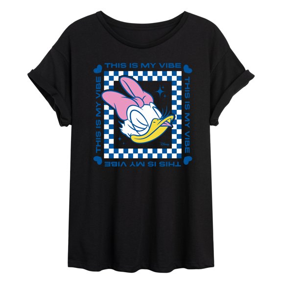Disney - Daisy - This Is My Vibe - Juniors Ideal Flowy Muscle T-Shirt