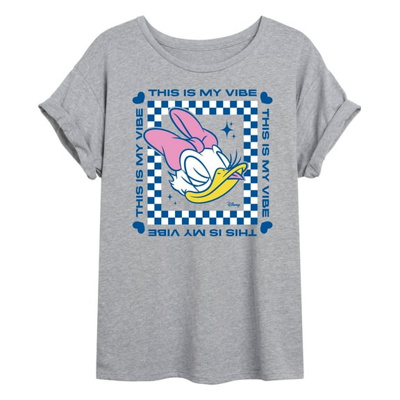 Disney - Daisy - This Is My Vibe - Juniors Ideal Flowy Muscle T-Shirt