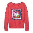 thumbnail image 1 of Disney - Daisy - This Is My Vibe - Women's Lightweight French Terry Pullover, 1 of 1