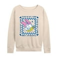 thumbnail image 1 of Disney - Daisy - This Is My Vibe - Women's Lightweight French Terry Long Sleeve Shirt, 1 of 4