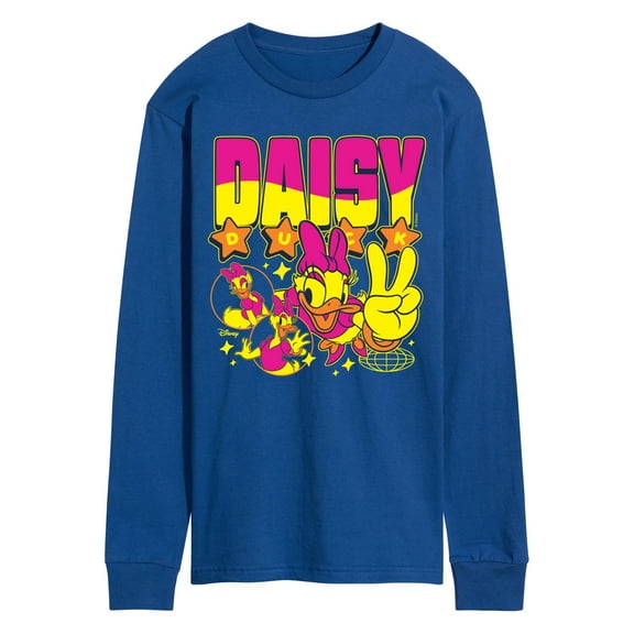 Disney - Daisy Y2K - Men's Long Sleeve Graphic T-Shirt