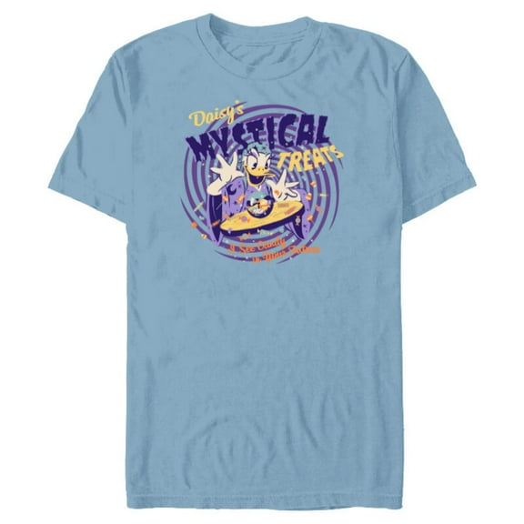 Disney Daisy’s Mystical Treats I See Candy in Your Future - Short Sleeve Blended T-Shirt for Adults - Customized-Ocean Blue