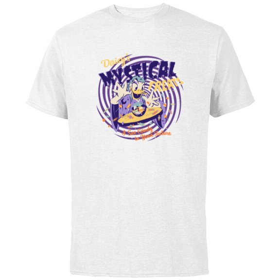 Disney Daisy’s Mystical Treats I See Candy in Your Future - Short Sleeve Cotton T-Shirt for Adults - Customized-White
