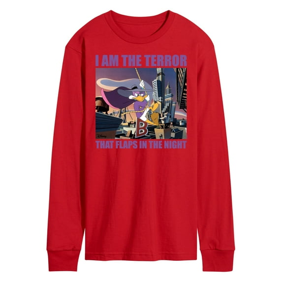 Disney - Darkwing Duck - I Am the Terror - Men's Long Sleeve T-Shirt