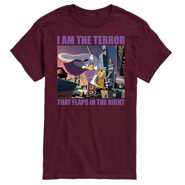 Disney Darkwing Duck I Am the Terror Men's Short Sleeve Graphic T