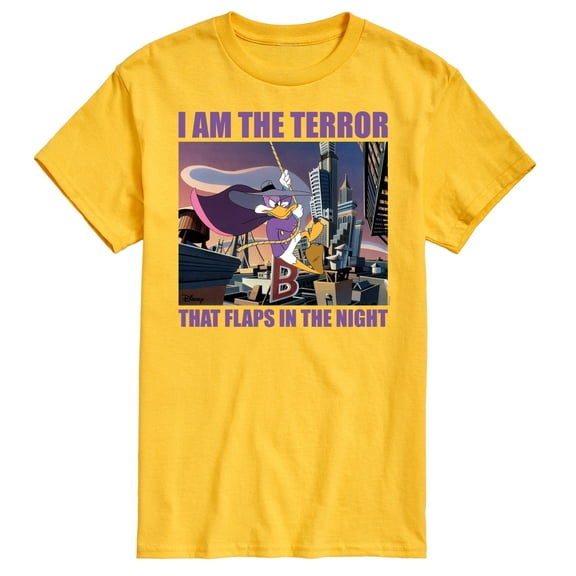Disney - Darkwing Duck - I Am the Terror - Men's Short Sleeve Graphic T-Shirt