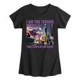 thumbnail image 1 of Disney - Darkwing Duck - I Am the Terror - Toddler & Youth Girls Short Sleeve Graphic T-Shirt, 1 of 5