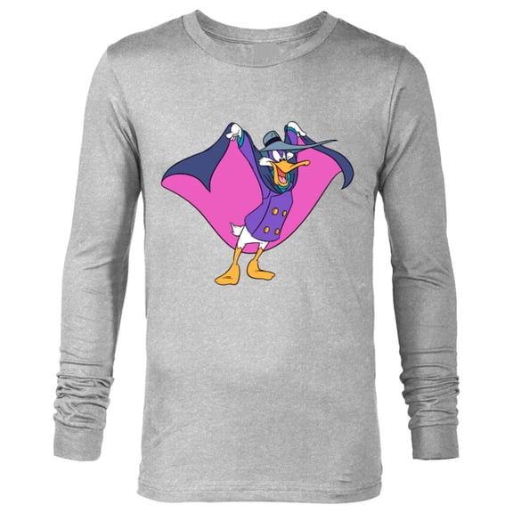 Disney Darkwing Duck - Long Sleeve T-Shirt for Men -Customized-Athletic Heather