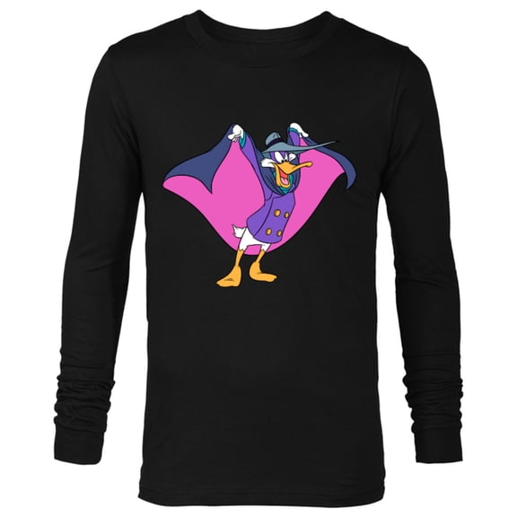 Disney Darkwing Duck - Long Sleeve T-Shirt for Men -Customized-Black