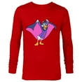 thumbnail image 1 of Disney Darkwing Duck - Long Sleeve T-Shirt for Men -Customized-New Red, 1 of 5