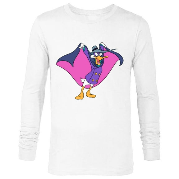 Disney Darkwing Duck - Long Sleeve T-Shirt for Men -Customized-White