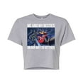 thumbnail image 1 of Disney - Darkwing Duck - Me & My Bestie Getting Food - Juniors Cropped Cotton Blend T-Shirt, 1 of 5