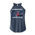 thumbnail image 1 of Disney - Darkwing Duck - Me & My Bestie Getting Food - Juniors High Neck Tank Top, 1 of 5