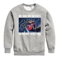 thumbnail image 1 of Disney - Darkwing Duck - Me & My Bestie Getting Food - Toddler & Youth Crewneck Fleece Sweatshirt, 1 of 5