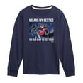 thumbnail image 1 of Disney - Darkwing Duck - Me & My Bestie Getting Food - Toddler & Youth Long Sleeve Graphic T-Shirt, 1 of 5