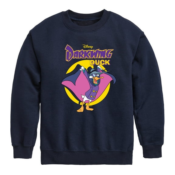 Disney - Darkwing Duck - Original Logo - Toddler & Youth Crewneck Fleece Sweatshirt
