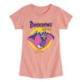thumbnail image 1 of Disney - Darkwing Duck - Original Logo - Toddler & Youth Girls Short Sleeve Graphic T-Shirt, 1 of 5