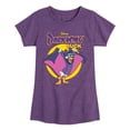 thumbnail image 1 of Disney - Darkwing Duck - Original Logo - Toddler & Youth Girls Short Sleeve Graphic T-Shirt, 1 of 5