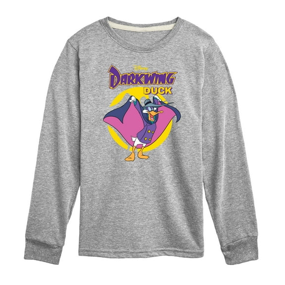 Disney - Darkwing Duck - Original Logo - Toddler & Youth Long Sleeve Graphic T-Shirt