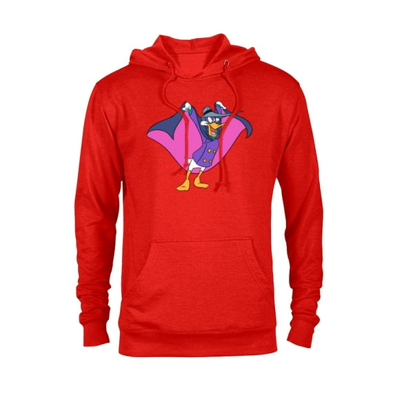 Disney Darkwing Duck - Pullover Hoodie for Adults -Customized-Red Heather