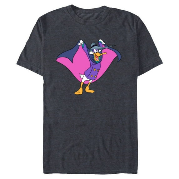 Disney Darkwing Duck - Short Sleeve Blended T-Shirt for Adults -Customized-Navy Heather