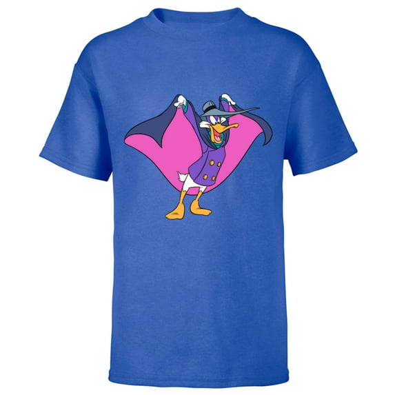 Disney Darkwing Duck - Short Sleeve T-Shirt for Kids -Customized-Royal