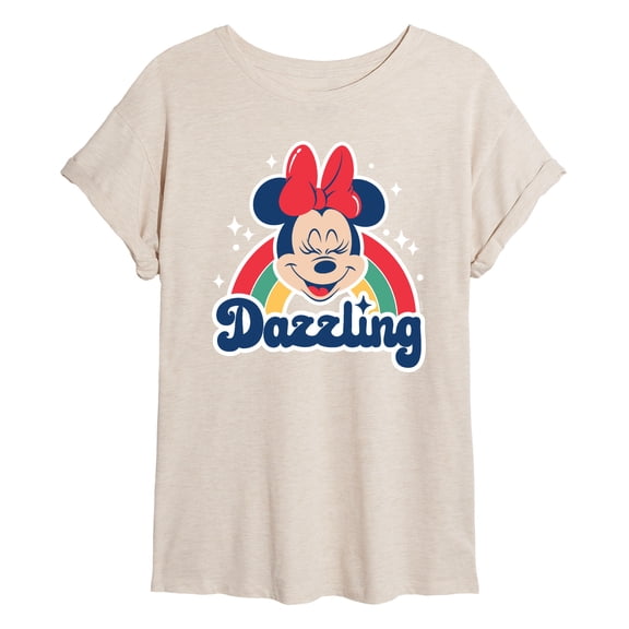 Disney - Dazzling Minnie - Women's Oversized T-Shirt