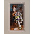 thumbnail image 1 of Disney Deluxe Art Print Buzz & Woody by Darren Wilson New, 1 of 1