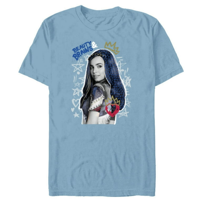 Disney Descendants Evie Collage Short Sleeve Blended T-Shirt