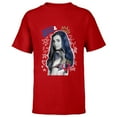 thumbnail image 1 of Disney Descendants 2 Evie Collage - Short Sleeve T-Shirt for Kids -Customized-Red, 1 of 5