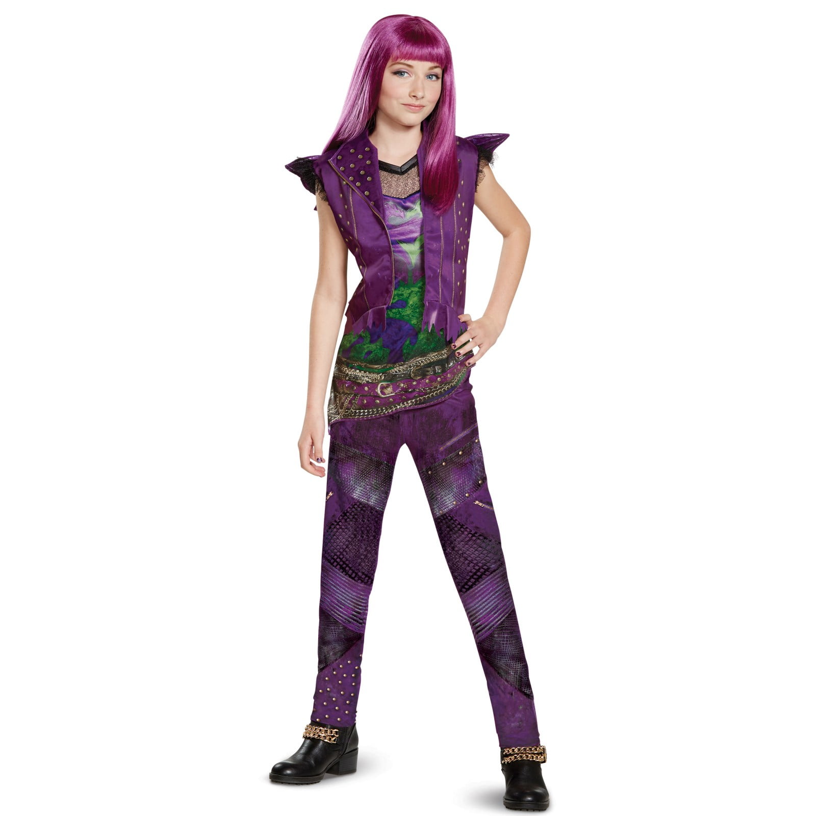 Disney Descendants 2 Mal Classic Isle Look Child Costume