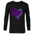thumbnail image 1 of Disney Descendants 2 Mal Dragon - Long Sleeve T-Shirt for Men- Customized-Black, 1 of 5