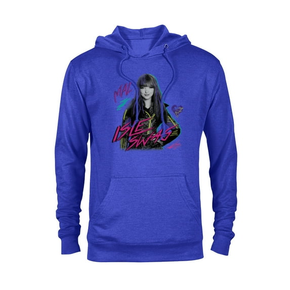 Disney Descendants 2 Mal Isle Swag - Pullover Hoodie for Adults -Customized-Royal Heather