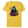 thumbnail image 1 of Disney Descendants 2 Mal Isle Swag - Short Sleeve Blended T-Shirt for Adults -Customized-Yellow, 1 of 5