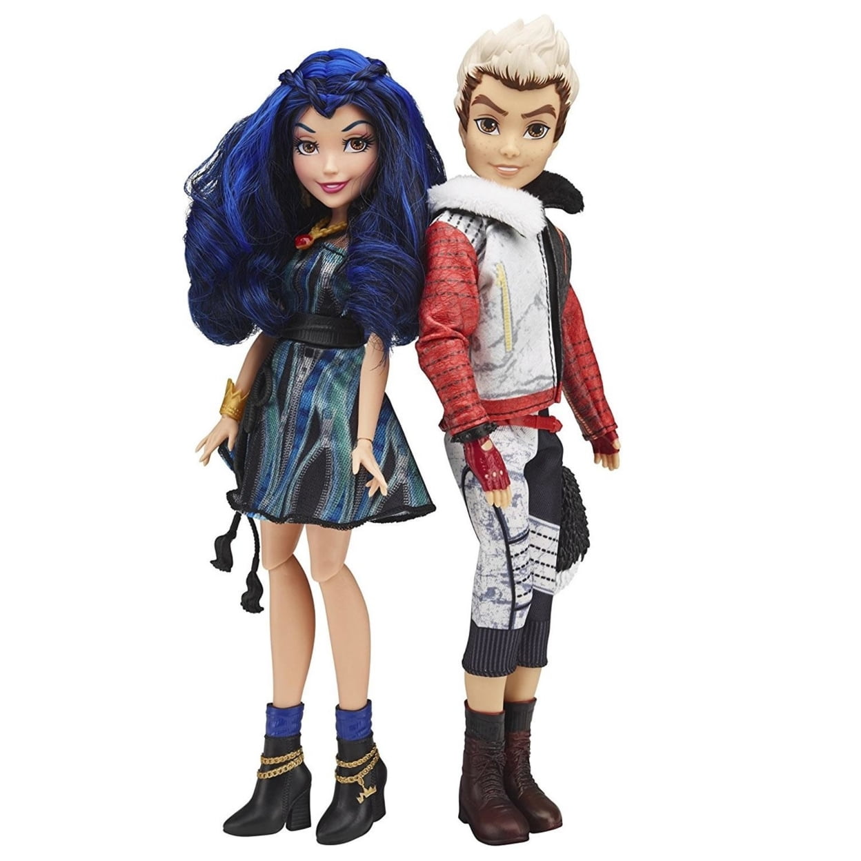 Disney Descendants 2-Pack Evie Isle of the Lost and Carlos Isle of the Lost  Dolls 