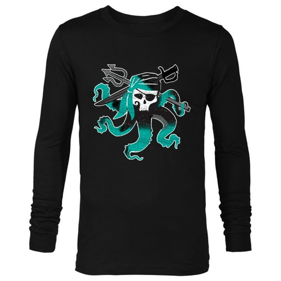 Disney Descendants 2 Uma Pirate Octopus - Long Sleeve T-Shirt for Men -Customized-Black