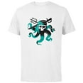 thumbnail image 1 of Disney Descendants 2 Uma Pirate Octopus - Short Sleeve Cotton T-Shirt for Adults -Customized-White, 1 of 5