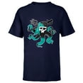 thumbnail image 1 of Disney Descendants 2 Uma Pirate Octopus - Short Sleeve T-Shirt for Kids -Customized-Navy, 1 of 5