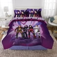 thumbnail image 1 of Disney Descendants 3 - 5 Piece Full Comforter and Sheet Set, 1 of 9