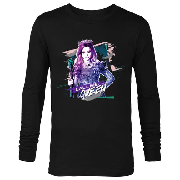 Disney Descendants 3 Audrey Call Me Queen - Long Sleeve T-Shirt for Men -Customized-Black