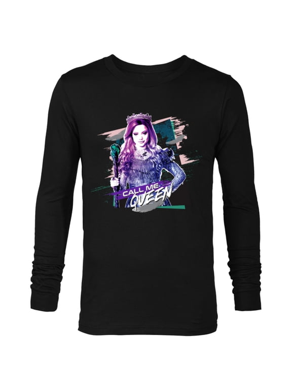Descendants 3 Audrey Call Me Queen - Long Sleeve T-Shirt for Men -Customized-Black