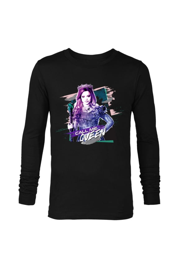 Descendants 3 Audrey Call Me Queen - Long Sleeve T-Shirt for Men -Customized-Black