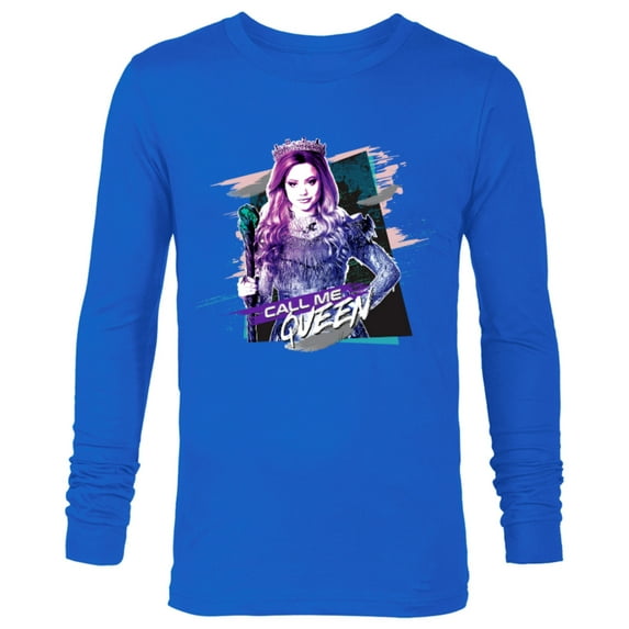 Disney Descendants 3 Audrey Call Me Queen - Long Sleeve T-Shirt for Men -Customized-Royal