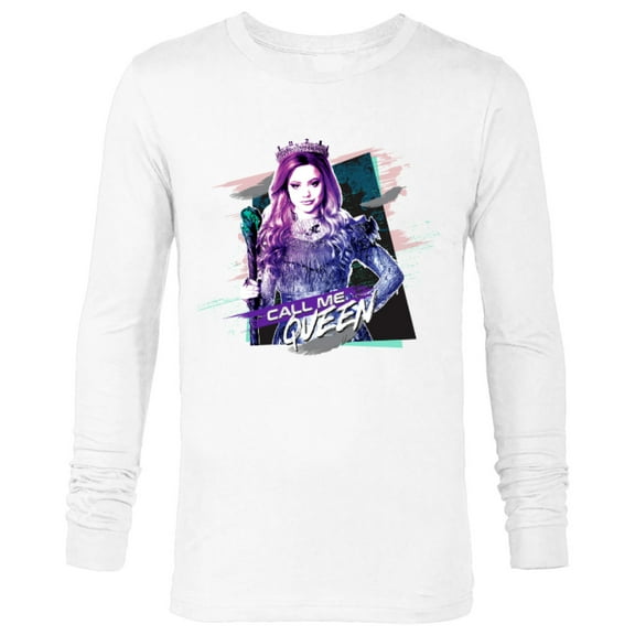 Disney Descendants 3 Audrey Call Me Queen - Long Sleeve T-Shirt for Men -Customized-White