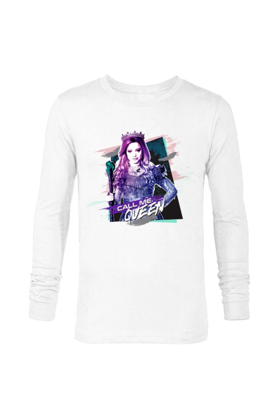 Descendants 3 Audrey Call Me Queen - Long Sleeve T-Shirt for Men -Customized-White