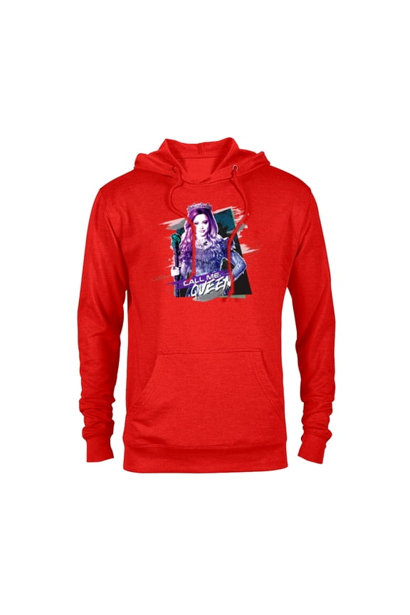Descendants 3 Audrey Call Me Queen - Pullover Hoodie for Adults -Customized-Red Heather