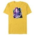 thumbnail image 1 of Disney Descendants 3 Audrey Call Me Queen - Short Sleeve Blended T-Shirt for Adults -Customized-Yellow, 1 of 5