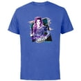thumbnail image 1 of Disney Descendants 3 Audrey Call Me Queen - Short Sleeve Cotton T-Shirt for Adults -Customized-Royal Heather, 1 of 5