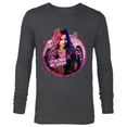 thumbnail image 1 of Disney Descendants 3 Audrey I'd Rather Be Queen - Long Sleeve T-Shirt for Men -Customized-Charcoal Heather, 1 of 5