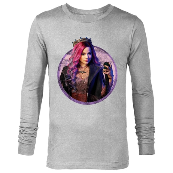 Disney Descendants 3 Audrey - Long Sleeve T-Shirt for Men -Customized-Athletic Heather